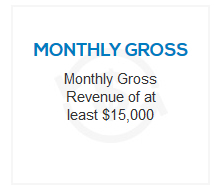 $15,000 monthly revenue